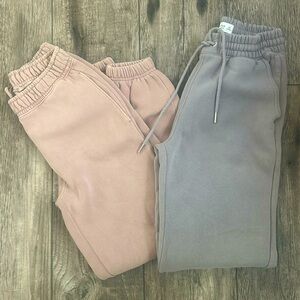 Two Abercrombie sweatpants